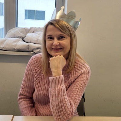 Valentyna Valiushko in de les Frans bij Crescendo CVO
