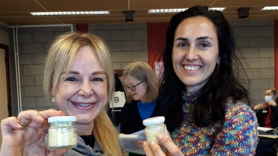 Erasmus+ studenten op bezoek bij Crescendo CVO
