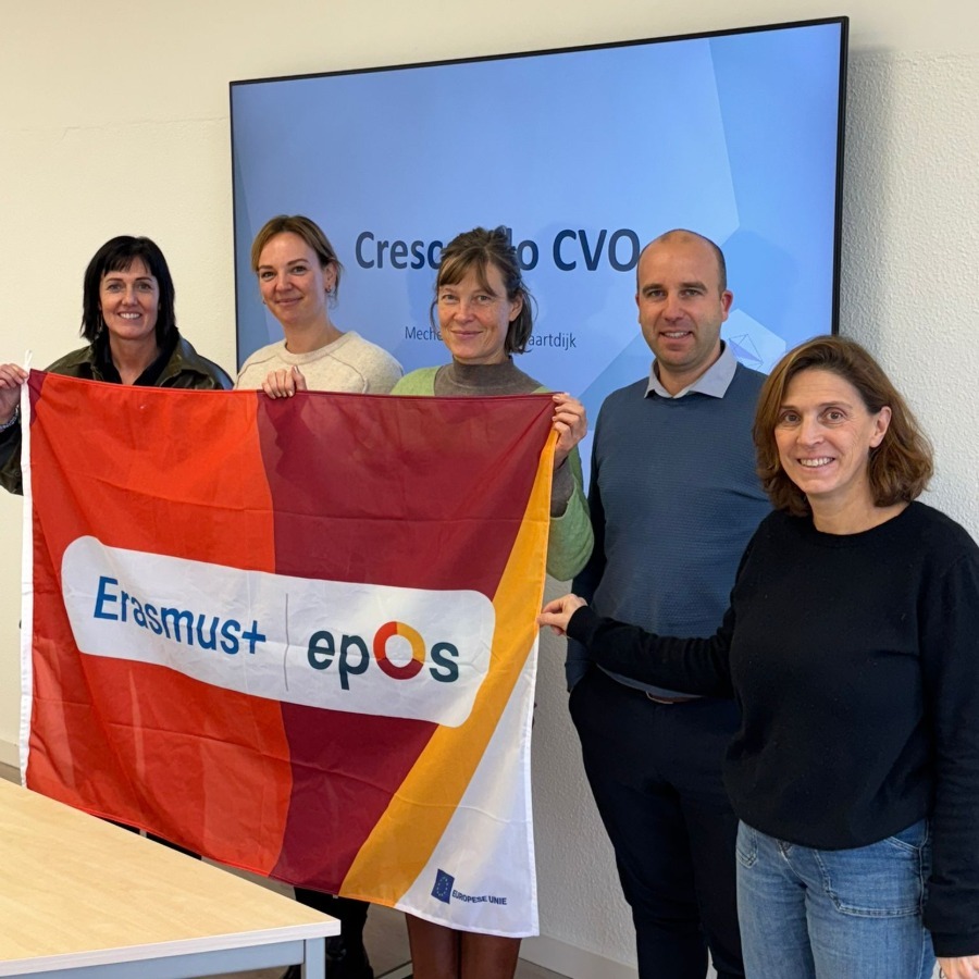 Franse onderwijsdelegatie enthousiast over geïntegreerde aanpak van Crescendo CVO