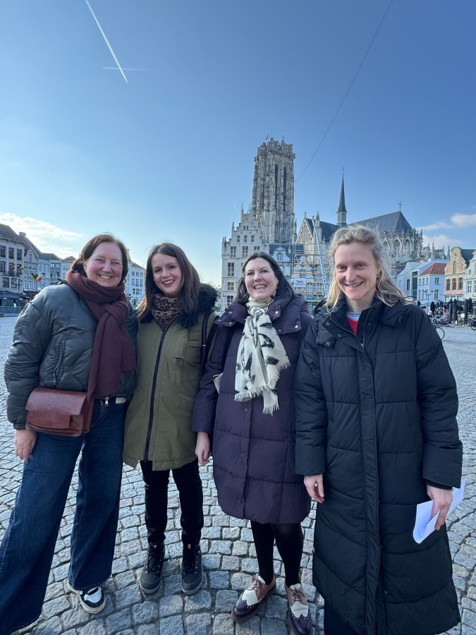 Ook Spaanse collega’s lovend over werking met externe partners in volwassenenonderwijs.