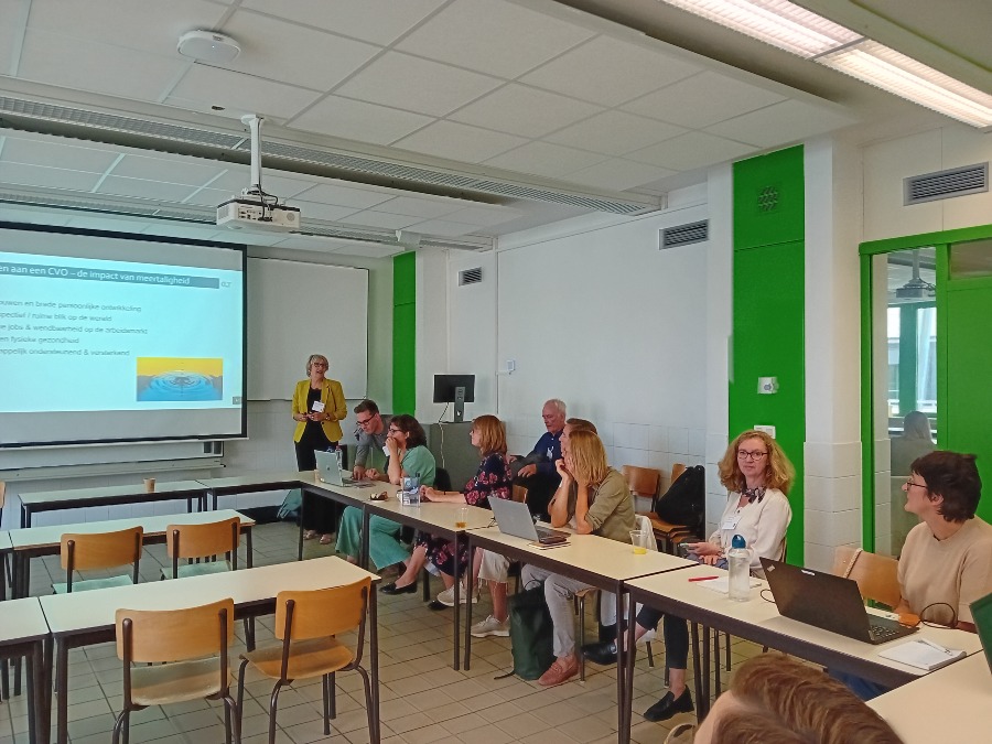 Taalleerkrachten Crescendo CVO aan het woord op de talentop 19/9