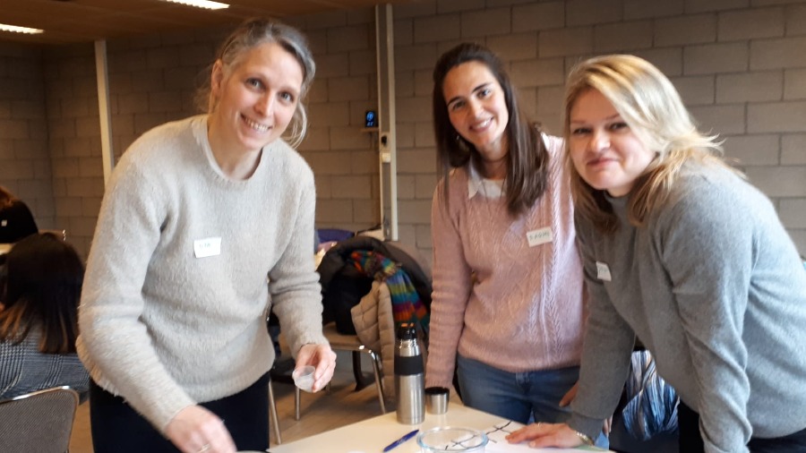Erasmus+ studenten op bezoek bij Crescendo CVO