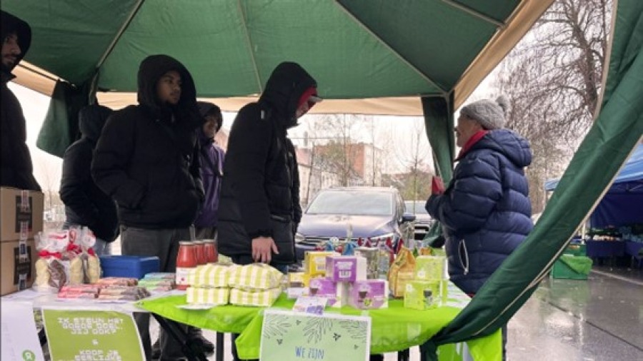 Echt verkopen leer je op de markt