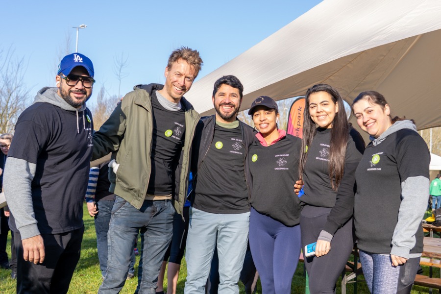 Fotograferen en Nederlands leren tijdens Run for Nature