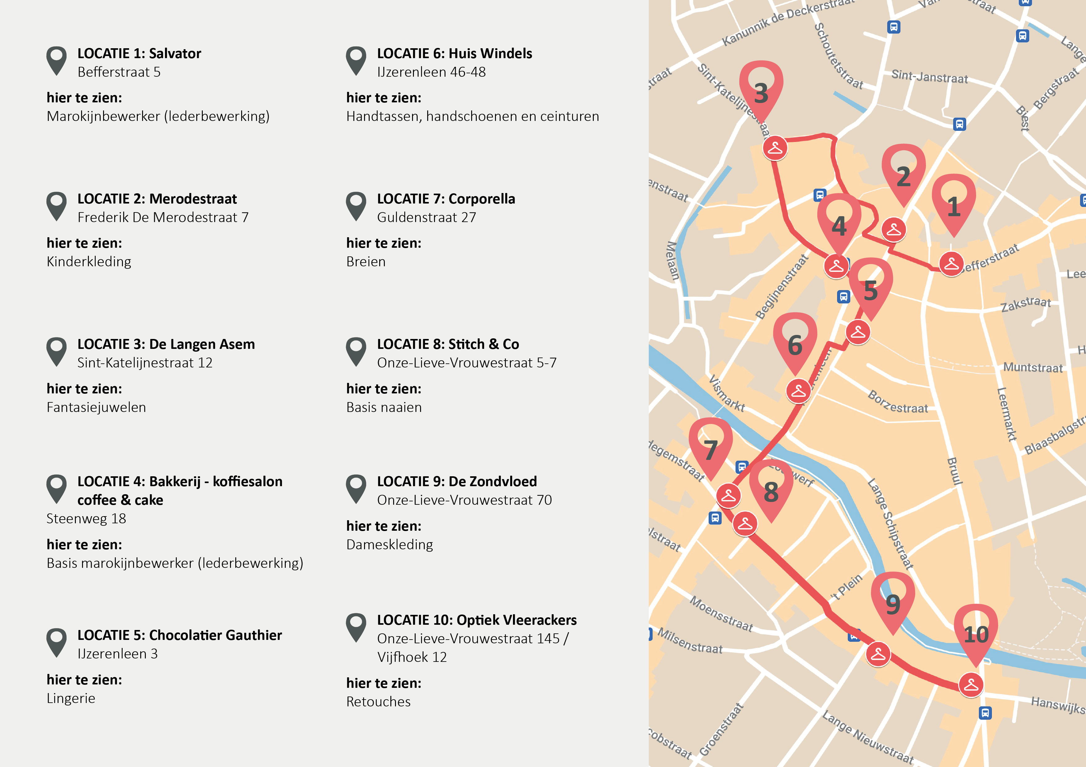 Modewandeling door Mechelen
