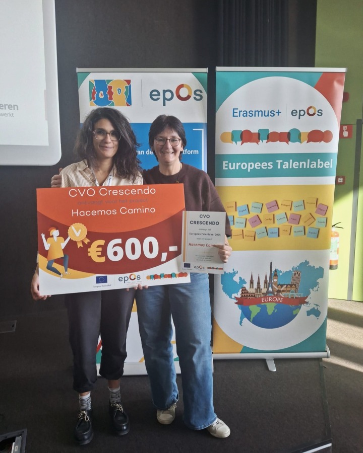 Crescendo CVO behaalt zilver in strijd om Europees talenlabel 2025