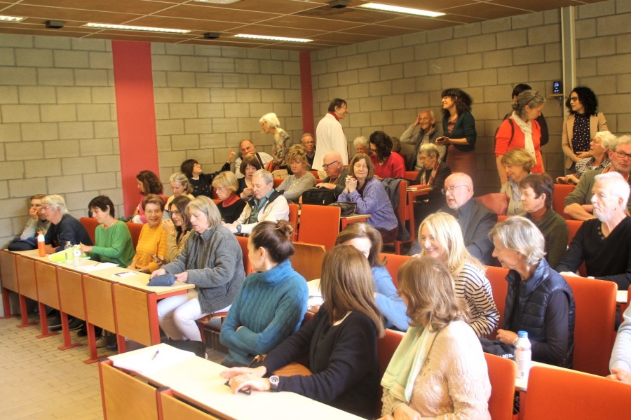 Bezoek Sven Tuyens tijdens de les Spaans op Campus GLTT Rode