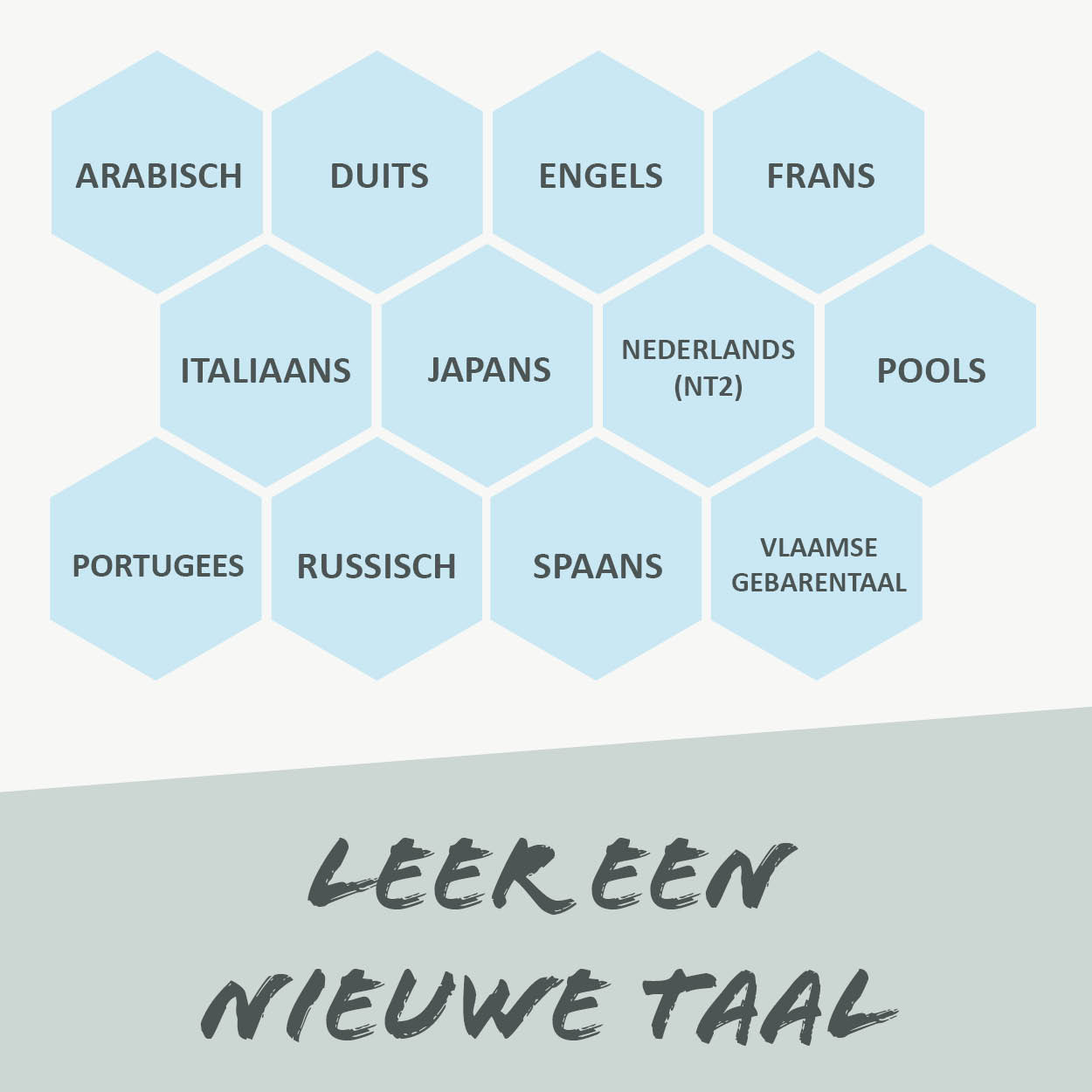 Start in september jouw nieuw hoofdstuk, leer een nieuwe taal