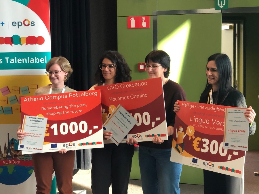 Crescendo CVO behaalt zilver in strijd om Europees talenlabel 2025